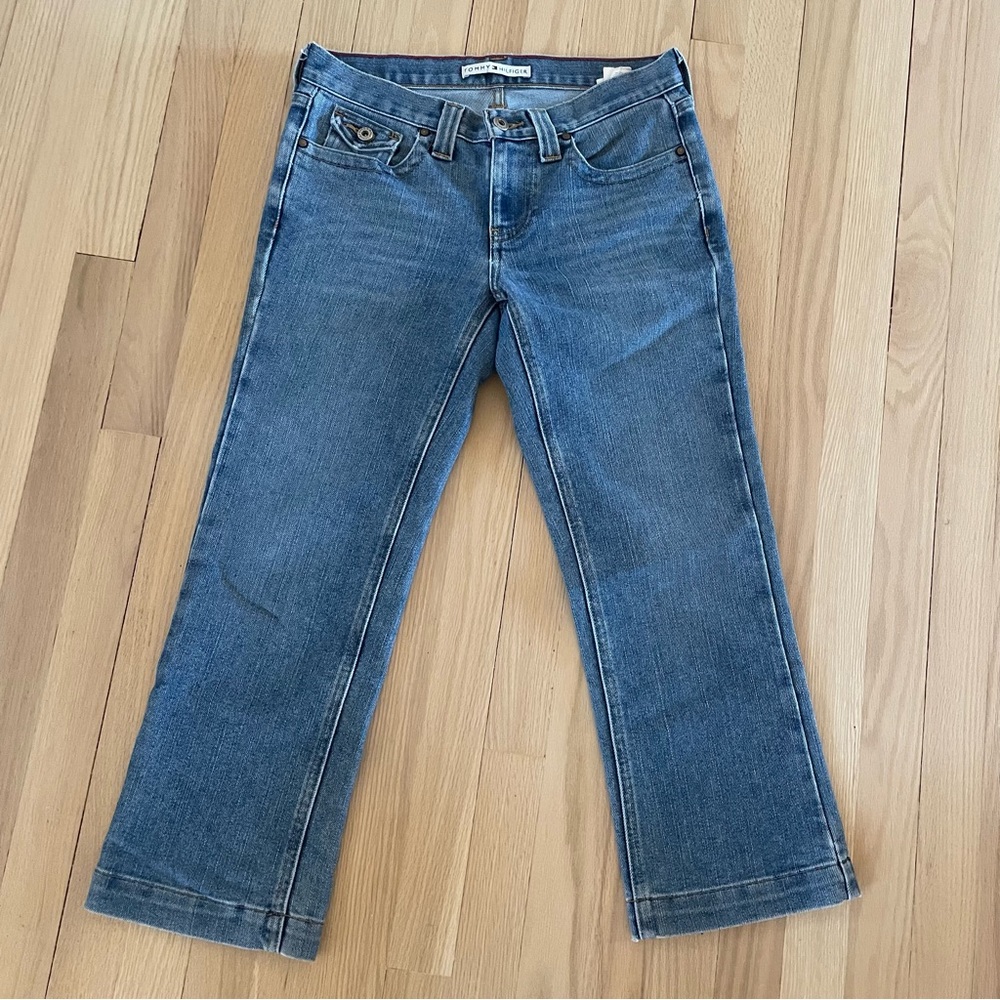 Tommy Hilfiger low rise wide leg Capri 2